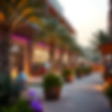 Community Features of Azizi Jebel Ali Artist's impression of the community amenities at Azizi Jebel Ali