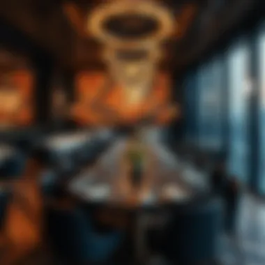 Culinary Excellence at Baccarat Hotel Exquisite dining experience at Baccarat showcasing culinary artistry