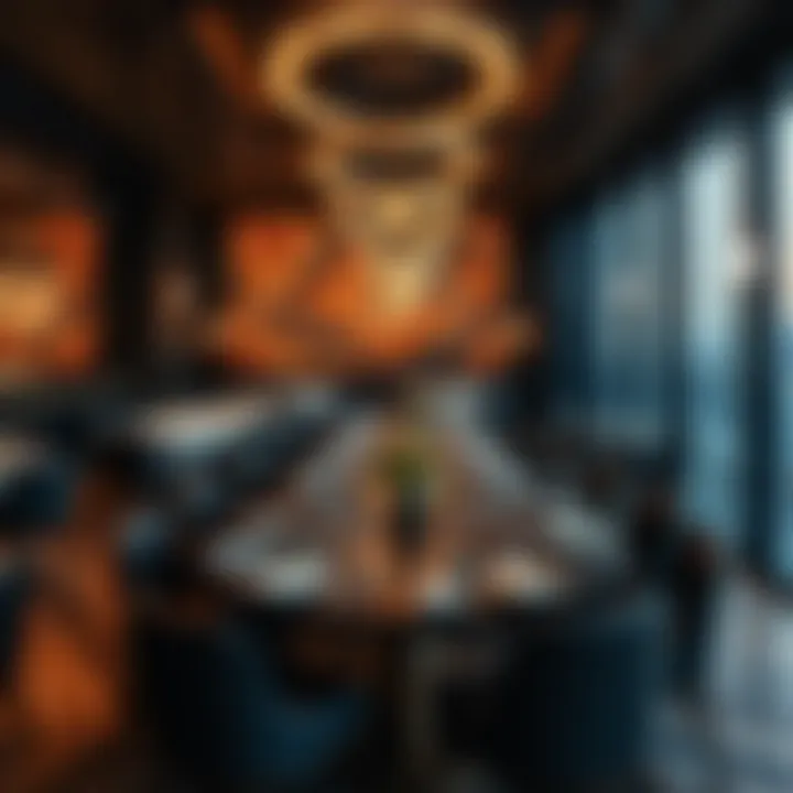 Culinary Excellence at Baccarat Hotel Exquisite dining experience at Baccarat showcasing culinary artistry