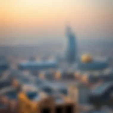Panoramic View of Surroundings of برج الامارات التعاون Panoramic view of the surrounding area of برج الامارات التعاون demonstrating ongoing real estate developments.