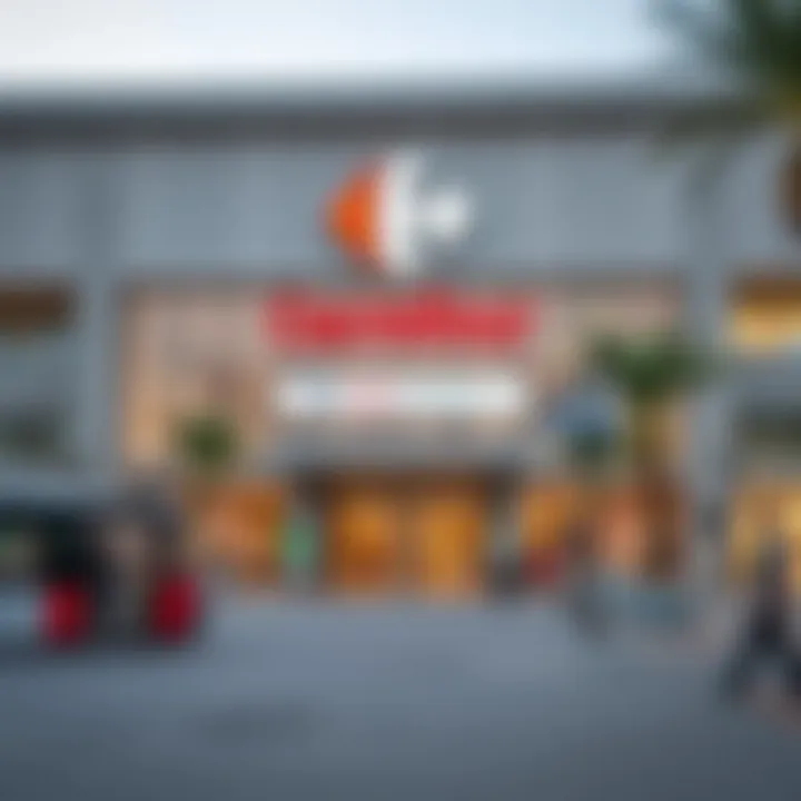 Carrefour Exterior at Mall of the Emirates Exterior view of Carrefour at Mall of the Emirates