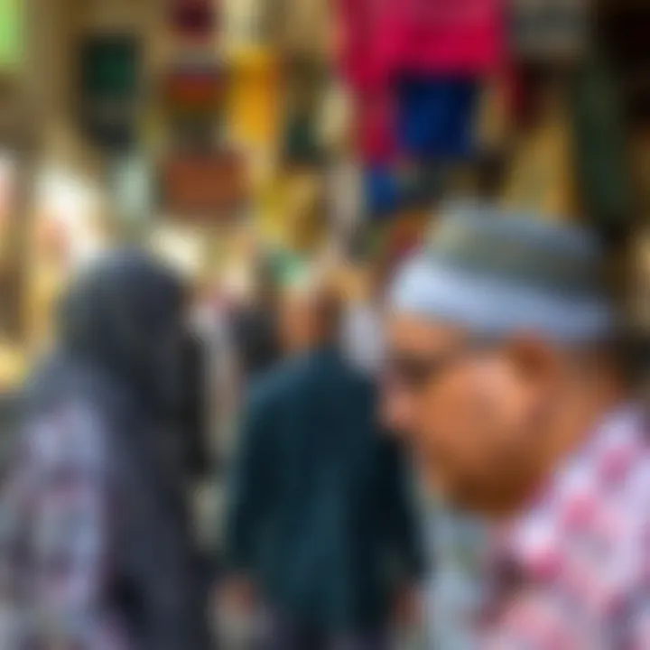 Engaging with local vendors in a dynamic shopping environment