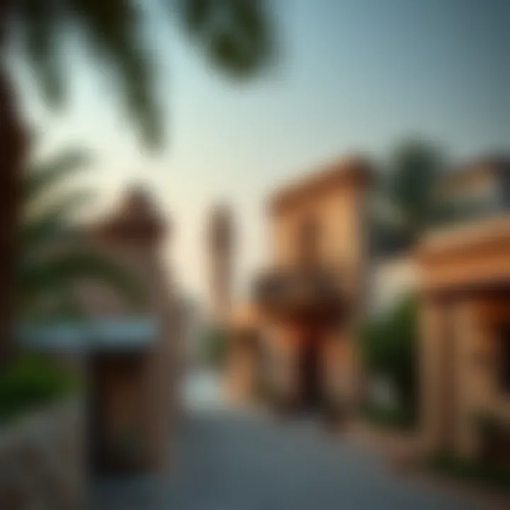 Cultural landmarks in Deria showcasing heritage