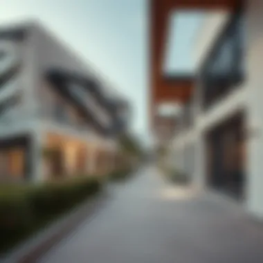 Modern real estate developments in Deria