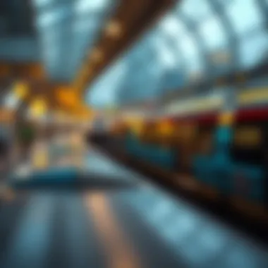 Infographic on the impact of Dubai Metro on urban real estate