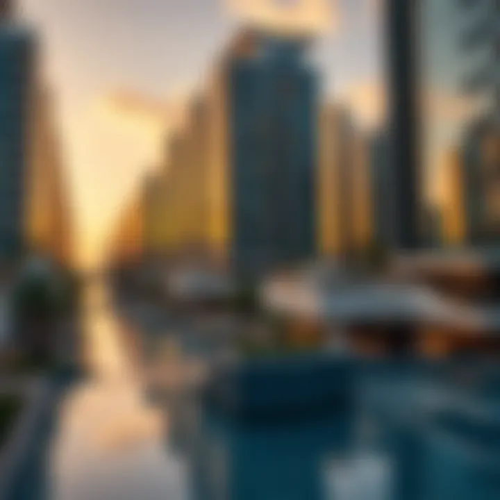 Investment Trends in Dubai's Real Estate An infographic depicting investment trends in Dubai's real estate