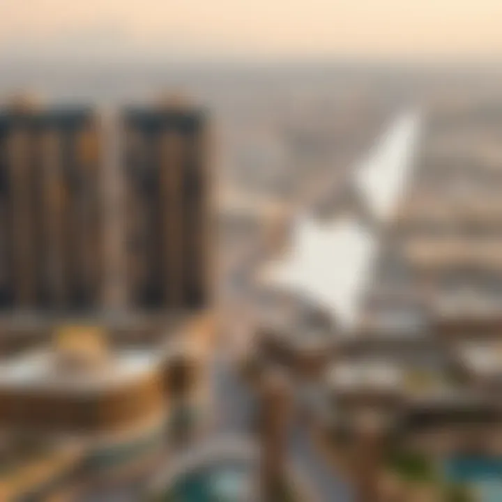 Strategic Location of Emaar South Map highlighting the strategic location of Emaar South in Dubai