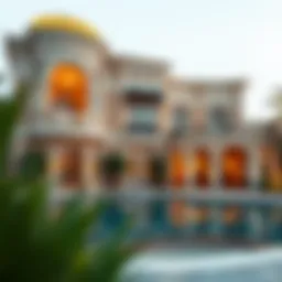 Luxurious property showcasing elegant architecture in Dubai