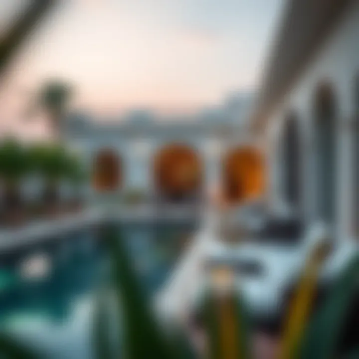 Beautiful Outdoor Space of Luxury Property Beautiful outdoor space of a luxury property