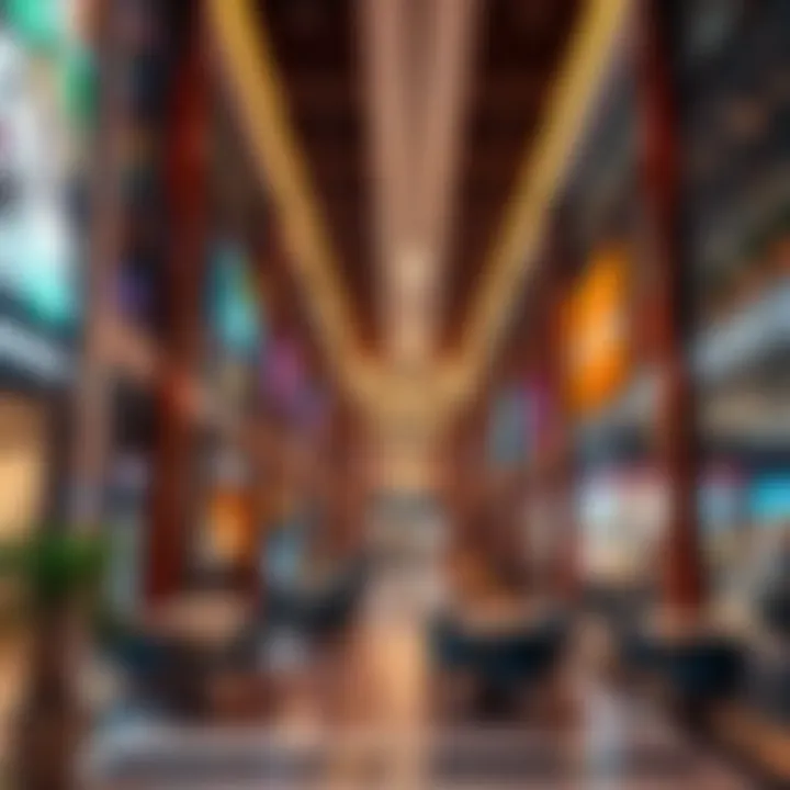 Shopping and Dining Experience Vibrant shopping and dining areas in Festival City