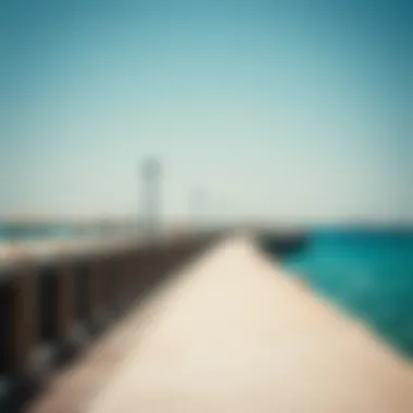 Corniche Beach in Abu Dhabi The vibrant Corniche Beach with clear blue waters