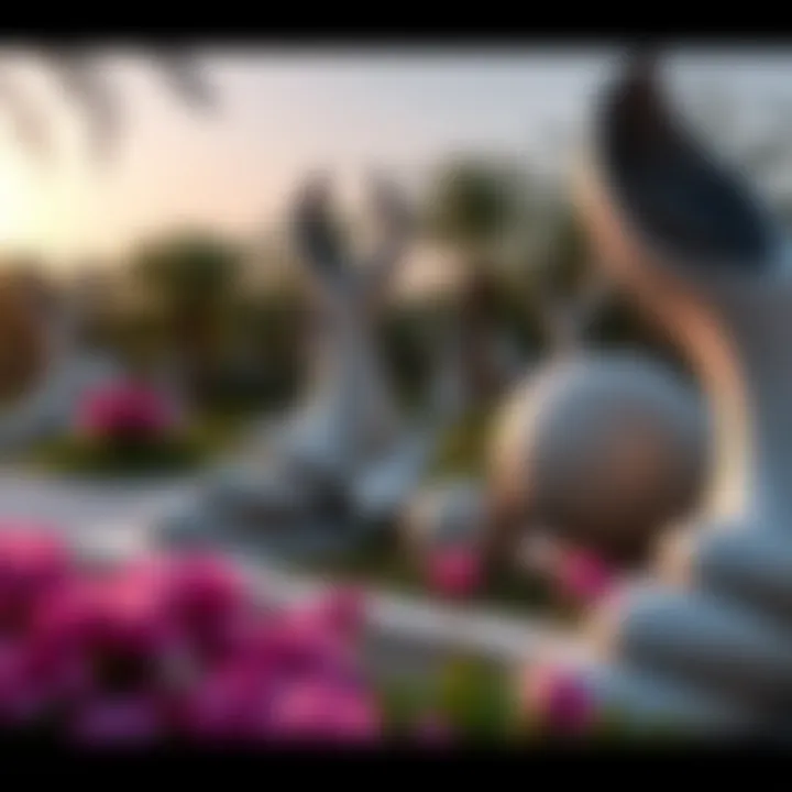 Artistic Elements Enriching Hills Park Experience Sculptures and artistic features within Hills Park