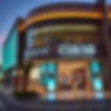 Exterior view of Dubai Islamic Bank in Al Zahia Mall