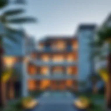 Modern Residential Architecture in Jebel Ali Gardens Modern residential architecture in Jebel Ali Gardens