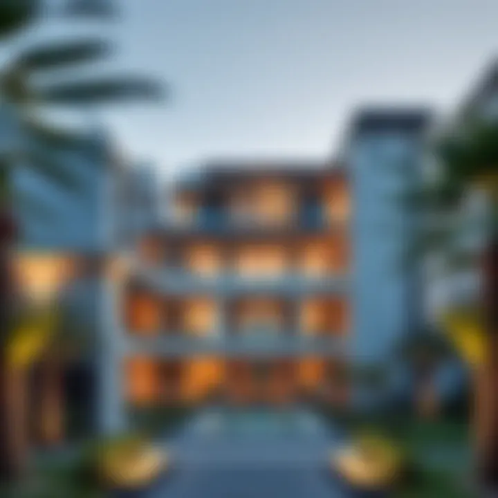 Modern Residential Architecture in Jebel Ali Gardens Modern residential architecture in Jebel Ali Gardens