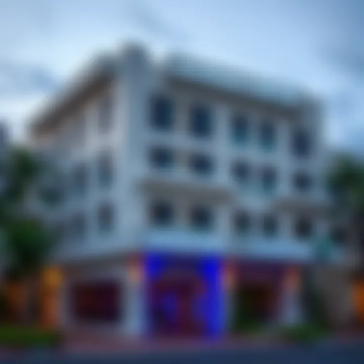 La Ville Hotel & Suites - Modern Architectural Marvel Exterior view of La Ville Hotel & Suites showcasing modern architecture