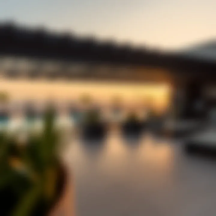 Exceptional Amenities at Marriott Residences Panoramic view of the amenities available at Marriott Residences, including pool and fitness center.