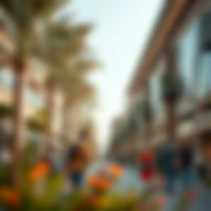 Vibrant Lifestyle in Jumeirah Village Circle Vibrant community atmosphere in Jumeirah Village Circle highlighting lifestyle opportunities.