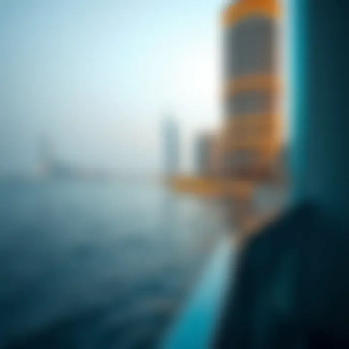 Breathtaking Waterfront Vista in Marsa Al Bateen Stunning waterfront view of Marsa Al Bateen