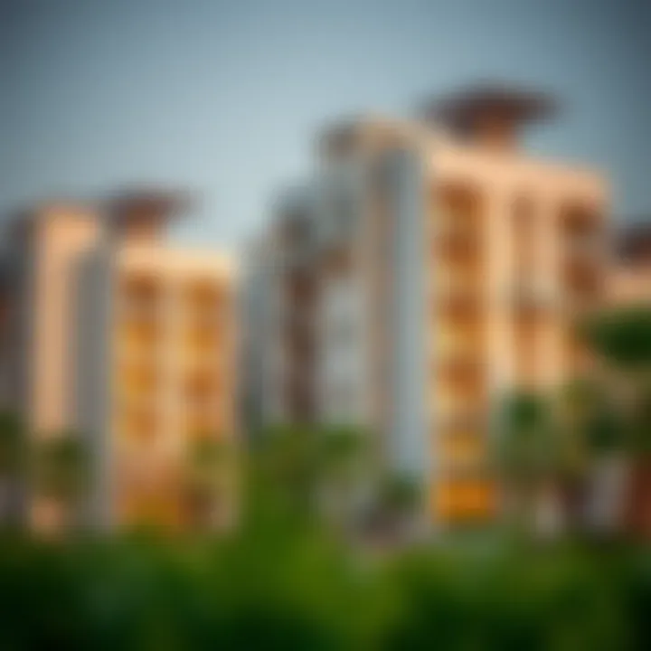 Residential Buildings in Masaken Al Muteena 01 Modern residential buildings in Masaken Al Muteena 01