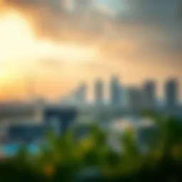 Stunning skyline view of Masaken Al Muteena 01