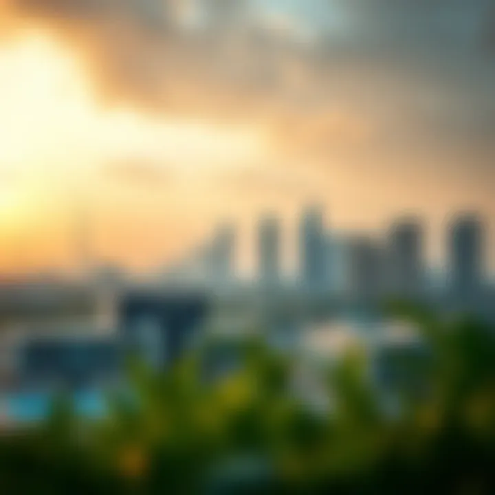 Skyline View of Masaken Al Muteena 01 Stunning skyline view of Masaken Al Muteena 01