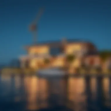 Luxurious Waterfront Property Luxurious waterfront property showcasing Dubai's real estate opportunities
