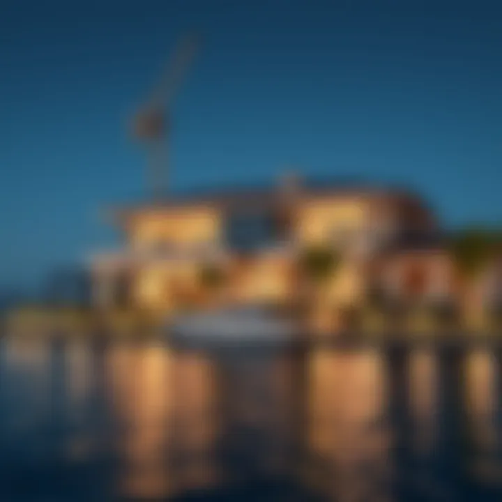 Luxurious Waterfront Property Luxurious waterfront property showcasing Dubai's real estate opportunities