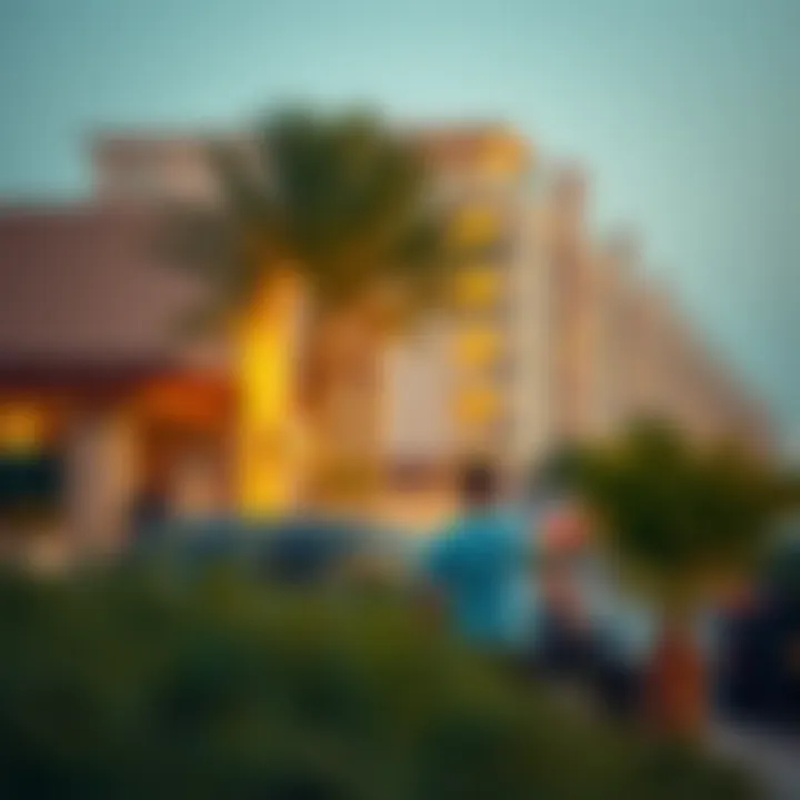 Vibrant community life in the Park Heights 2 area