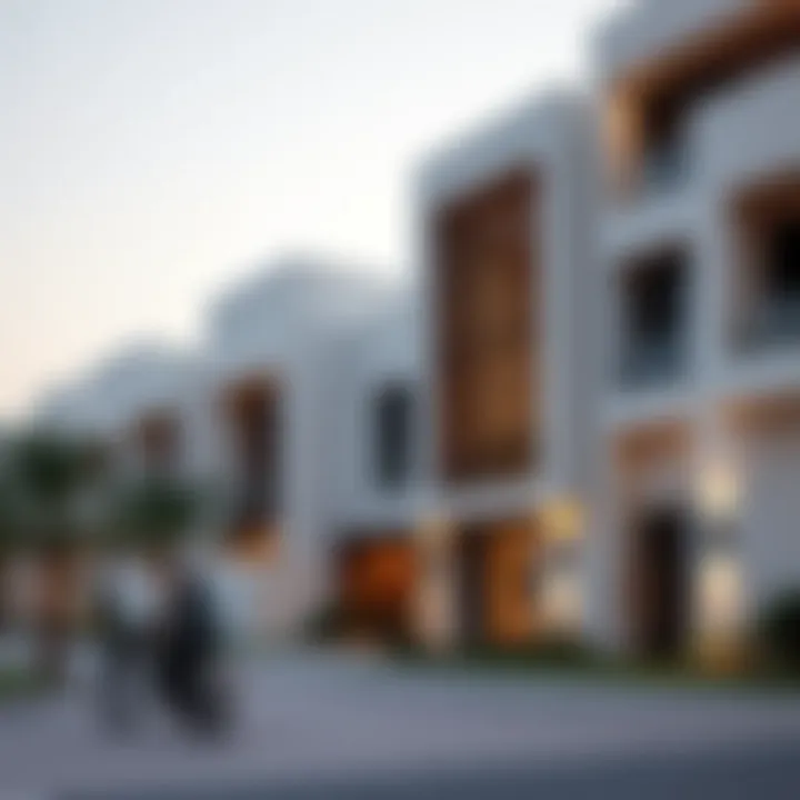 Innovative Architecture of Rakayez Properties Modern architectural design of a Rakayez property