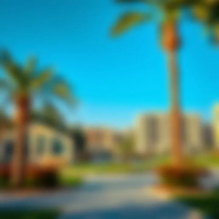 Recreational Facilities in Rawdat Al Warqa Community amenities in Rawdat Al Warqa including parks and recreational areas