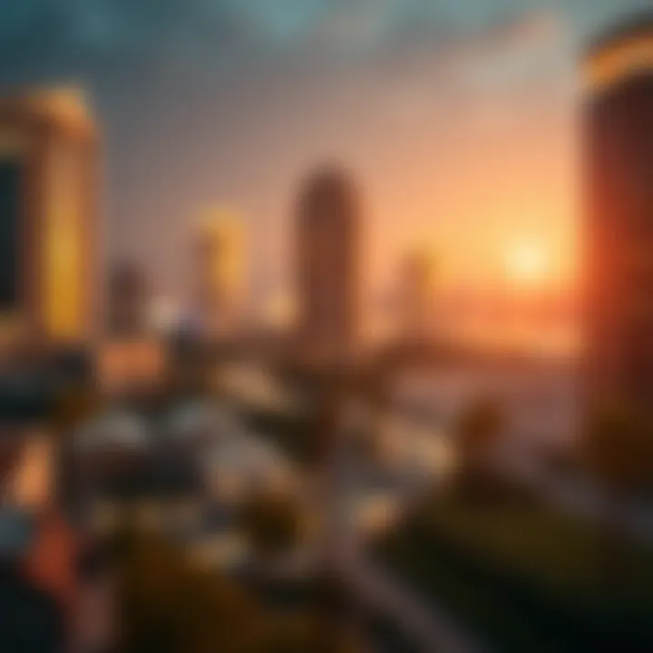 Graphical representation of real estate trends and investment potential in شارع عود التوبة العين.