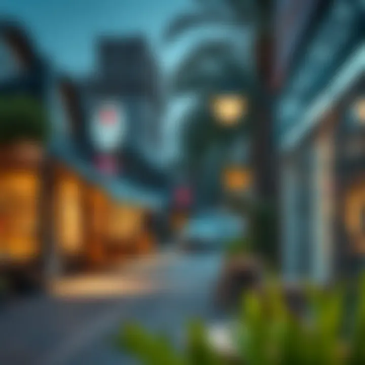 Local Shops and Dining in Al Baraha Community vibe of Al Baraha with local shops and dining options