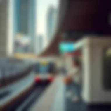 Convenient Connectivity Options Public transportation access at Emirates Tower Metro