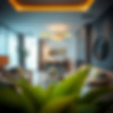 Cozy apartment living room in Al Barsha 2 with stylish furnishings