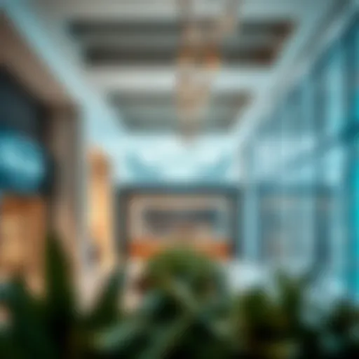 Showcasing a modern retail space in Al Barsha