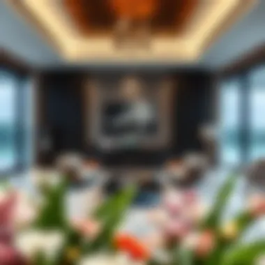 Sophisticated Interiors of Sobha Hartland Forest Villa Luxurious interior of Sobha Hartland Forest Villa highlighting modern amenities