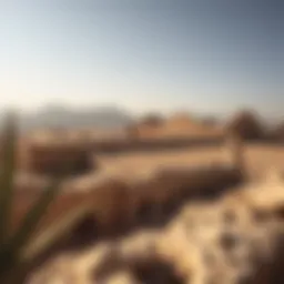 A stunning view of the ancient ruins in Oman