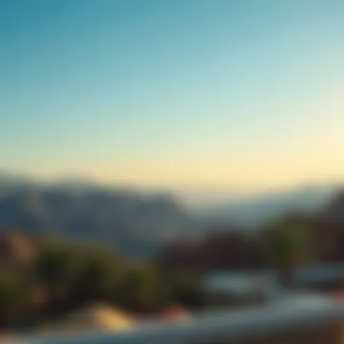 Breathtaking Hajar Mountains The picturesque landscape of the Hajar Mountains