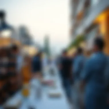 A snapshot of community events promoting awareness about Tasheel services among residents.