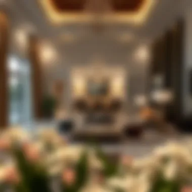 Luxurious Interiors of Splendor Villas Elegant interior space displaying lavish furnishings and modern decor in a splendor villa.