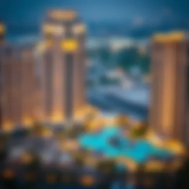 Prime Locations of Hotel Apartments in Dubai Map highlighting prime locations of hotel apartments in Dubai