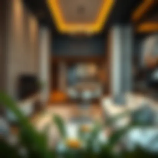 Luxurious Hotel Apartment Interior Luxurious hotel apartment interior showcasing modern design