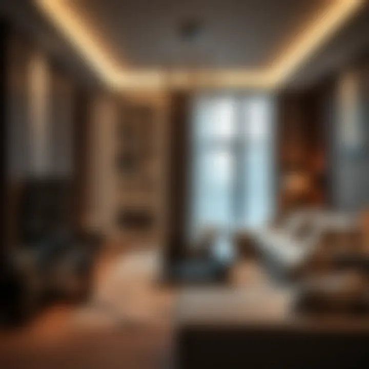 Luxury Living Spaces in Dubai Interior of a luxury apartment in Dubai