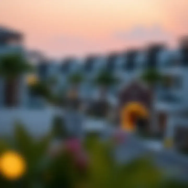 Emerging Neighborhoods in Dubai's Real Estate Market Modern residential neighborhood in Dubai