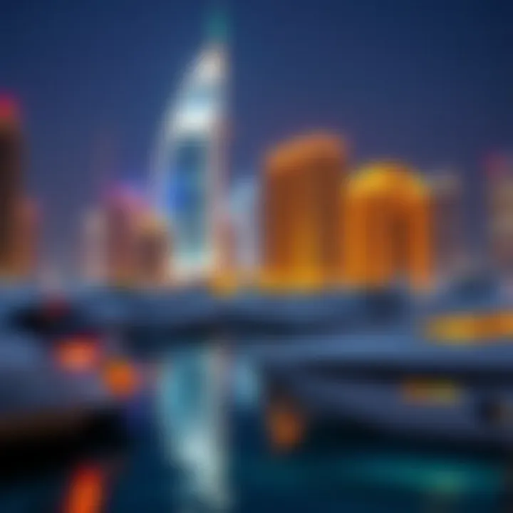 Dubai Marina: A Fusion of Urban Elegance and Scenic Beauty The serene landscape of Dubai Marina showcasing luxury yachts