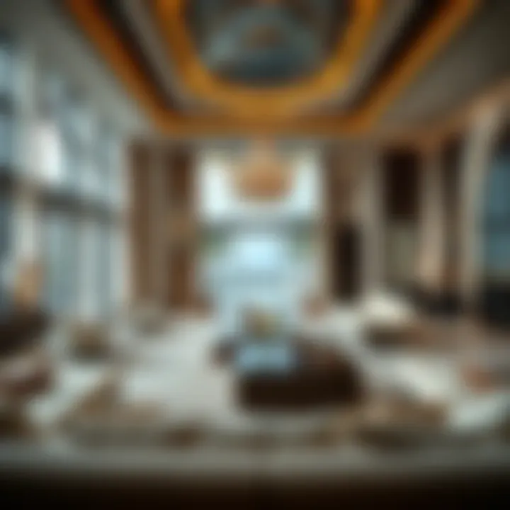 Opulent Living Spaces Lavish interior design highlighting opulent living spaces