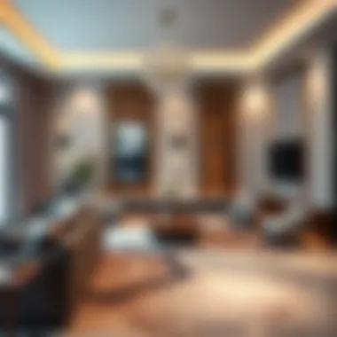 Sophistication in Design: Danube Properties Interiors Elegant interiors of a luxury property developed by Danube Properties