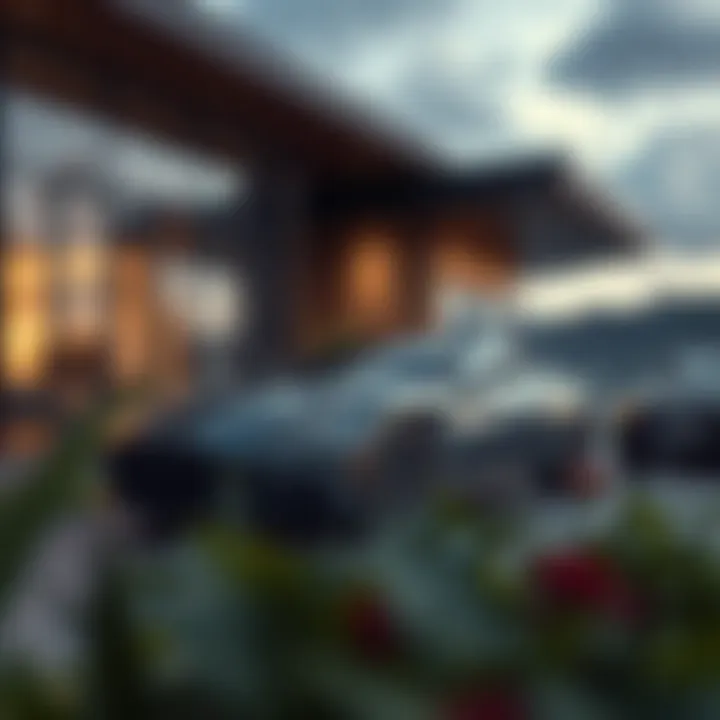 Stylish lifestyle setting reflecting luxury and innovation