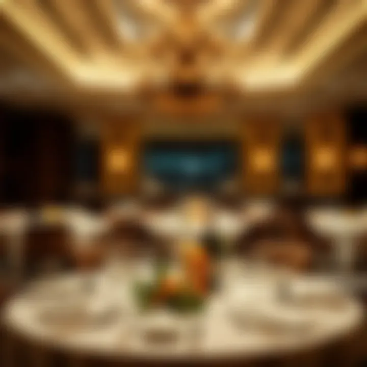 Gourmet Dining Experience Gourmet dining experience within the Dorchester Collection